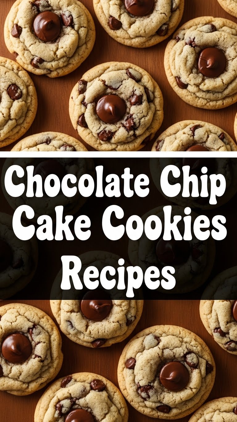 Chocolate Chip Cake Cookies Recipes