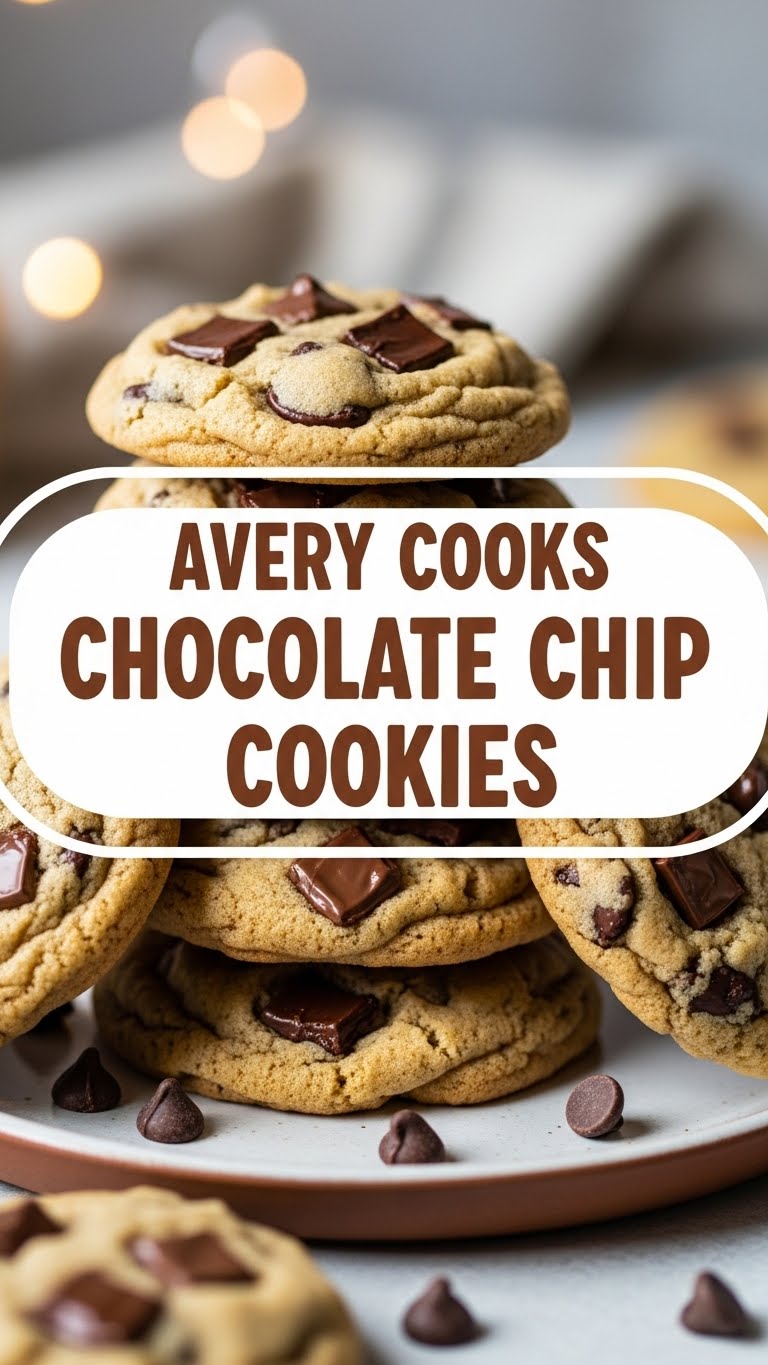 Avery Cooks Chocolate Chip Cookies