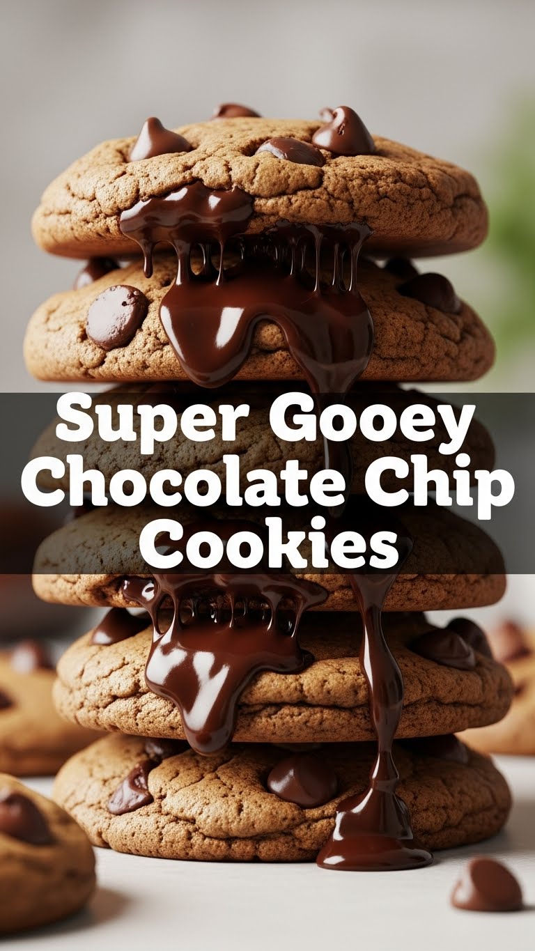 Super Gooey Chocolate Chip Cookies