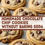Homemade Chocolate Chip Cookies Without Baking Soda