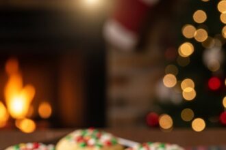 Christmas Chocolate Chip Sprinkles Butter Cookies