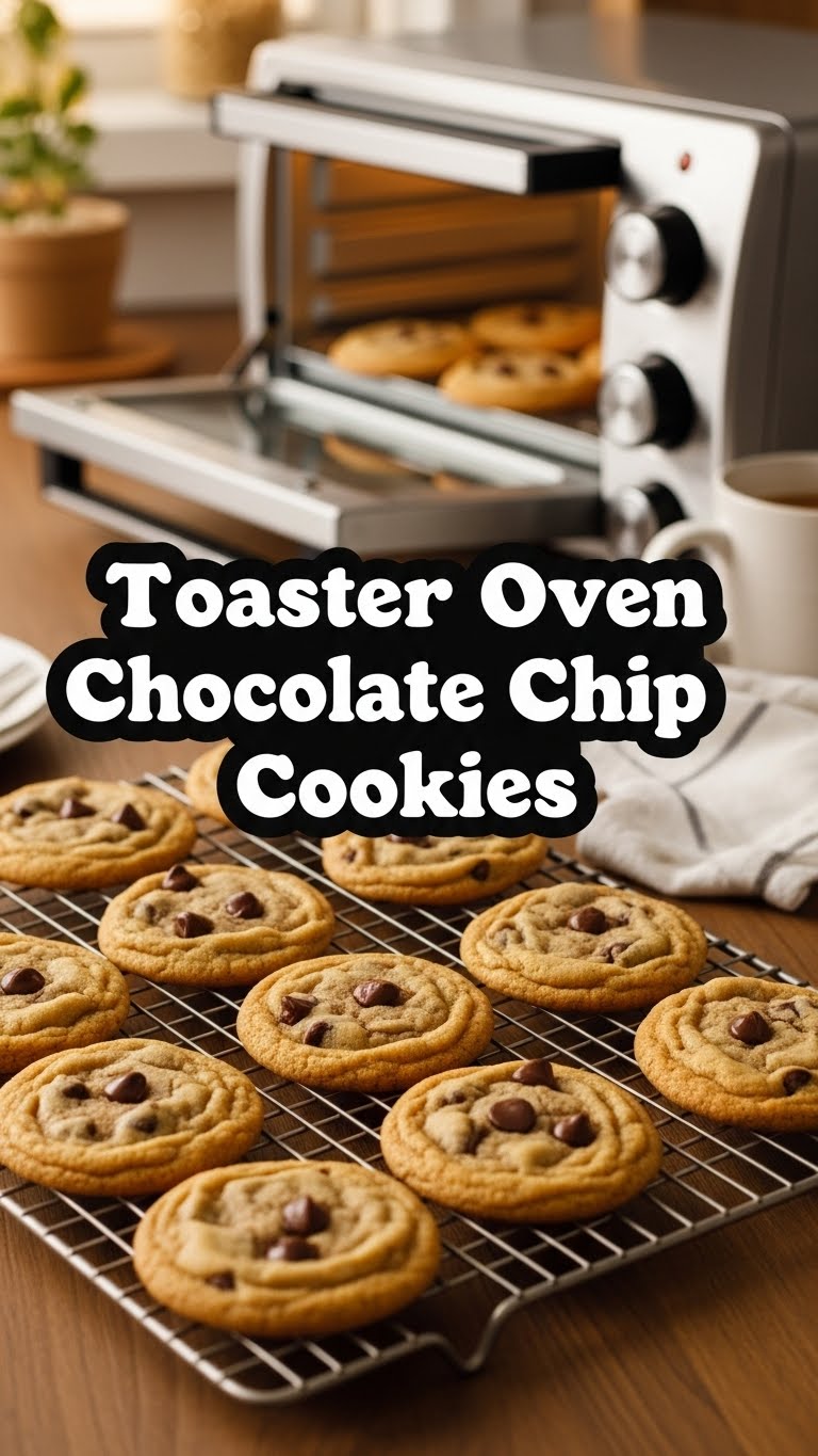 Toaster Oven Chocolate Chip Cookies