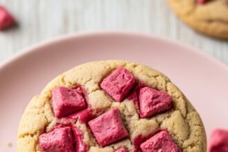 Ruby Chocolate Chip Cookies