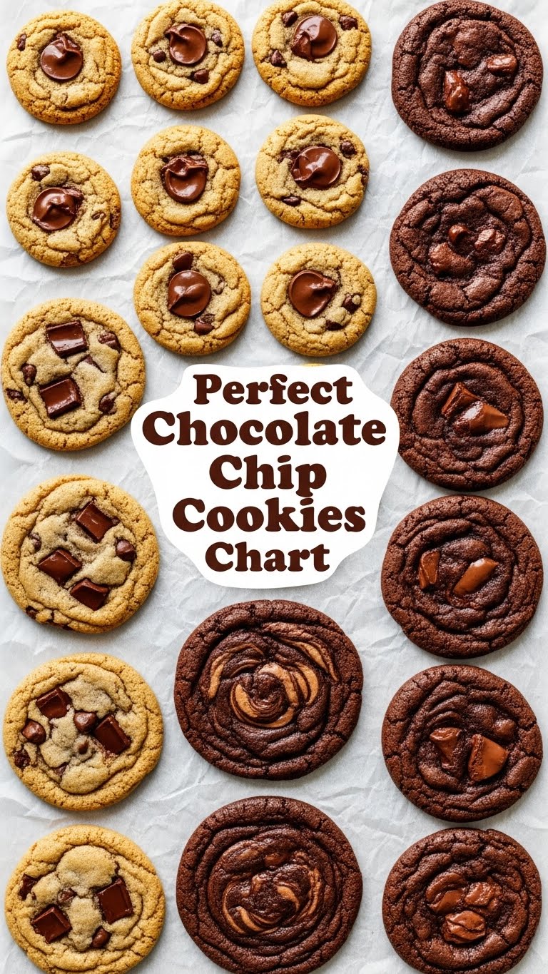 Perfect Chocolate Chip Cookies Chart