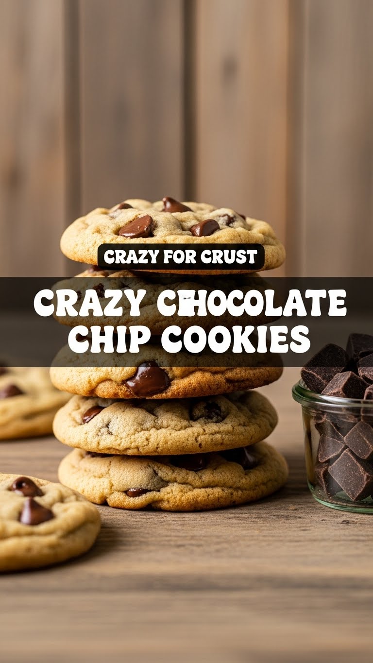 Crazy For Crust Chocolate Chip Cookies