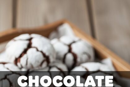 Chocolate Chip Crinkle Cookies