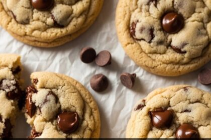 Cornstarch Chocolate Chip Cookies