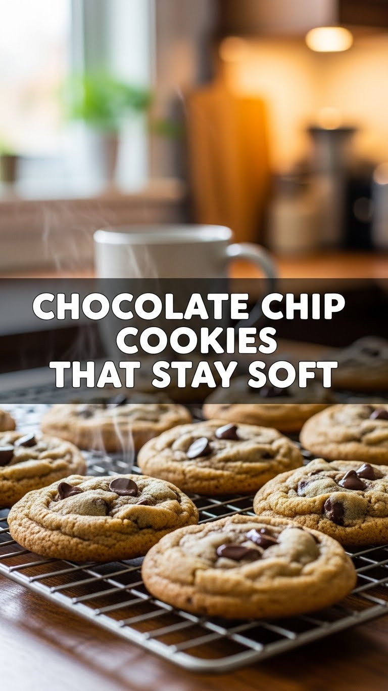 Chocolate Chip Cookies That Stay Soft