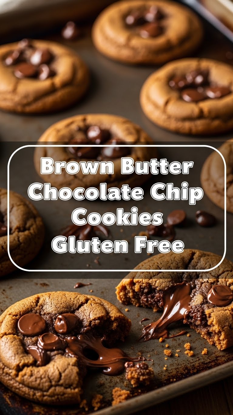 Brown Butter Chocolate Chip Cookies Gluten Free