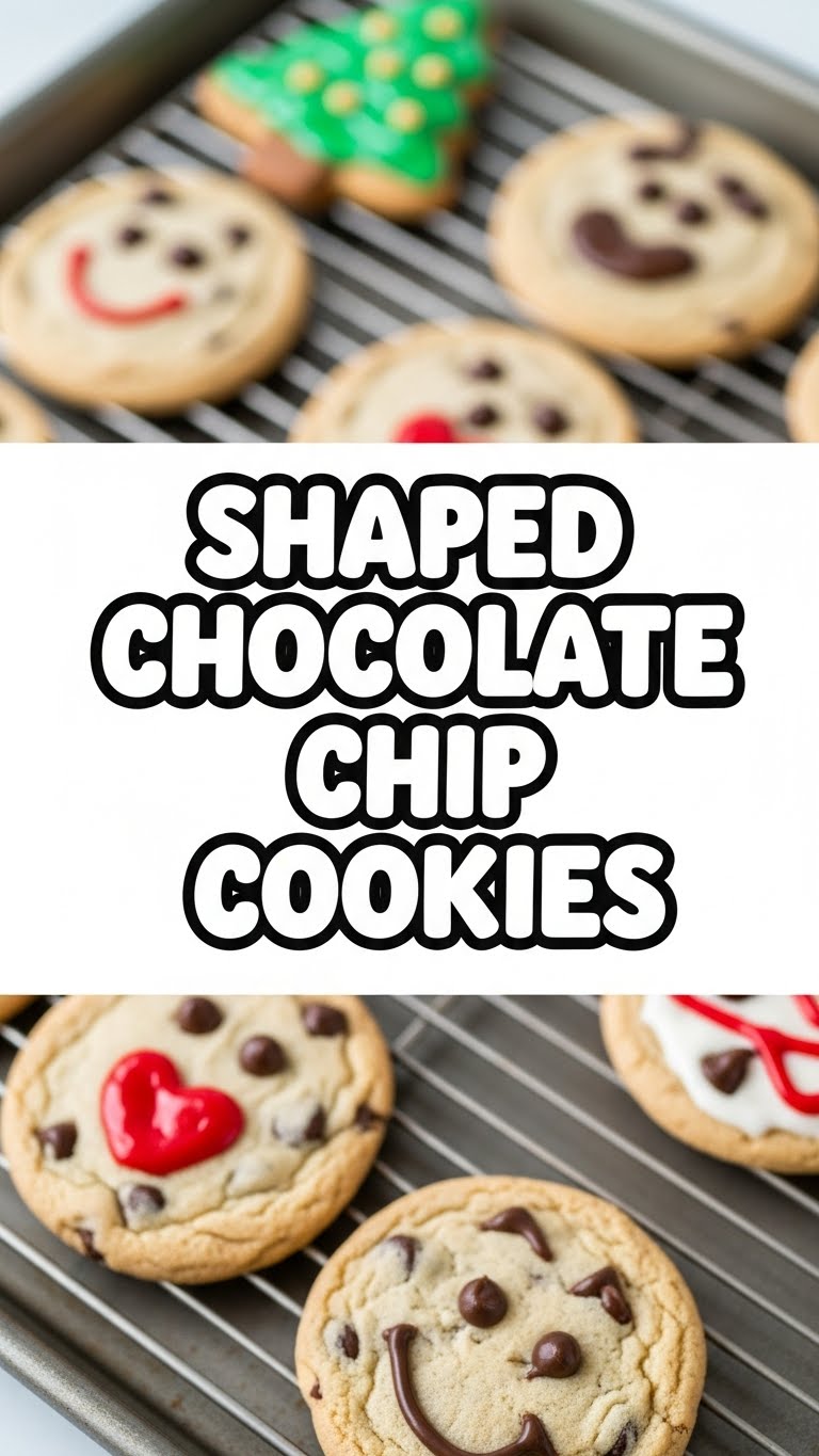 Shaped Chocolate Chip Cookies