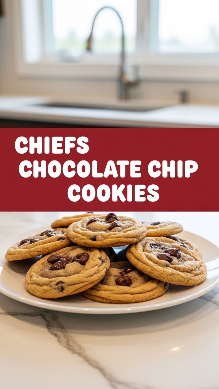 Chiefs Chocolate Chip Cookies