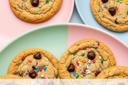Confetti Chocolate Chip Cookies