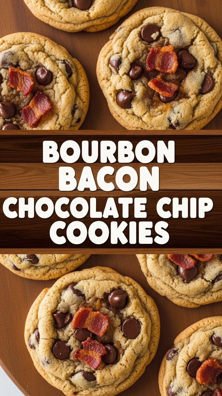 Bourbon Bacon Chocolate Chip Cookies