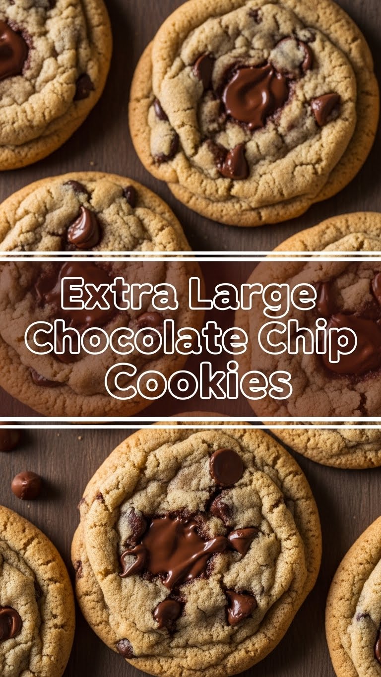 Extra Large Chocolate Chip Cookies