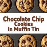 Chocolate Chip Cookies In Muffin Tin