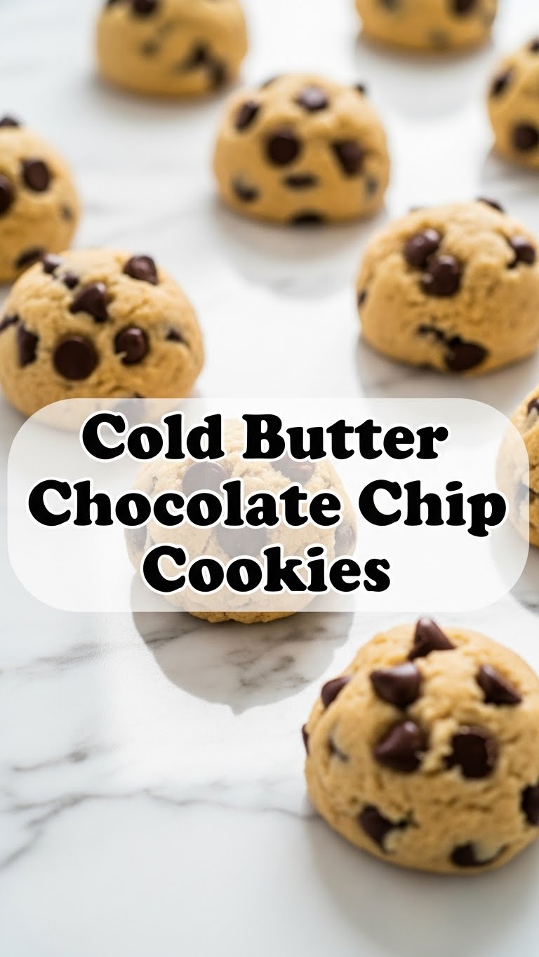 Cold Butter Chocolate Chip Cookies