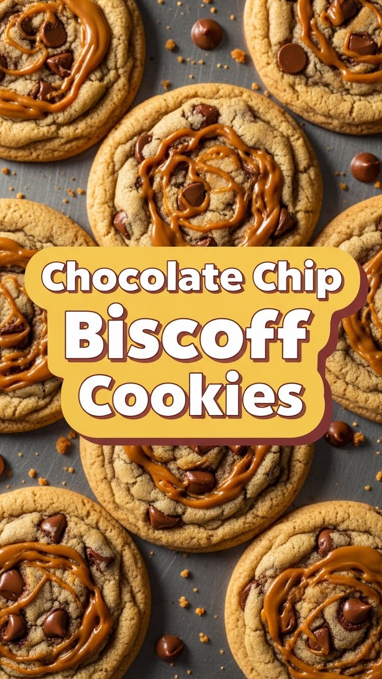 Chocolate Chip Biscoff Cookies