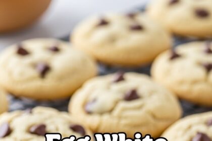 Egg White Chocolate Chip Cookies