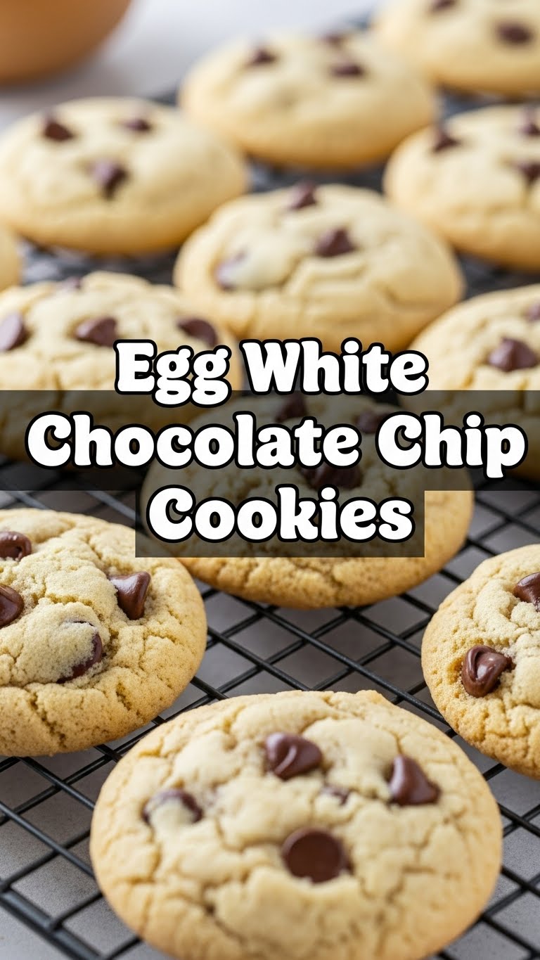 Egg White Chocolate Chip Cookies
