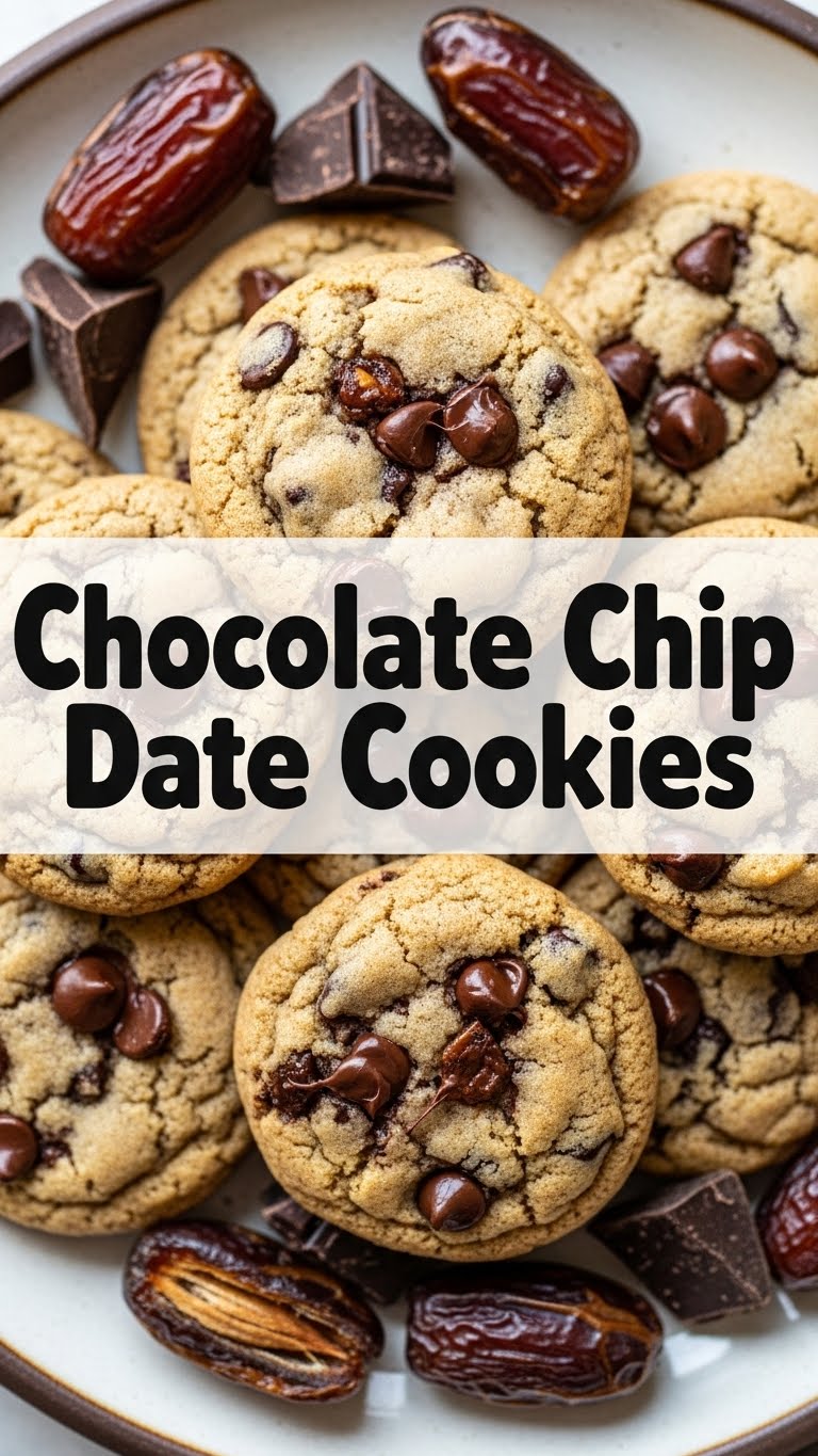 Chocolate Chip Date Cookies