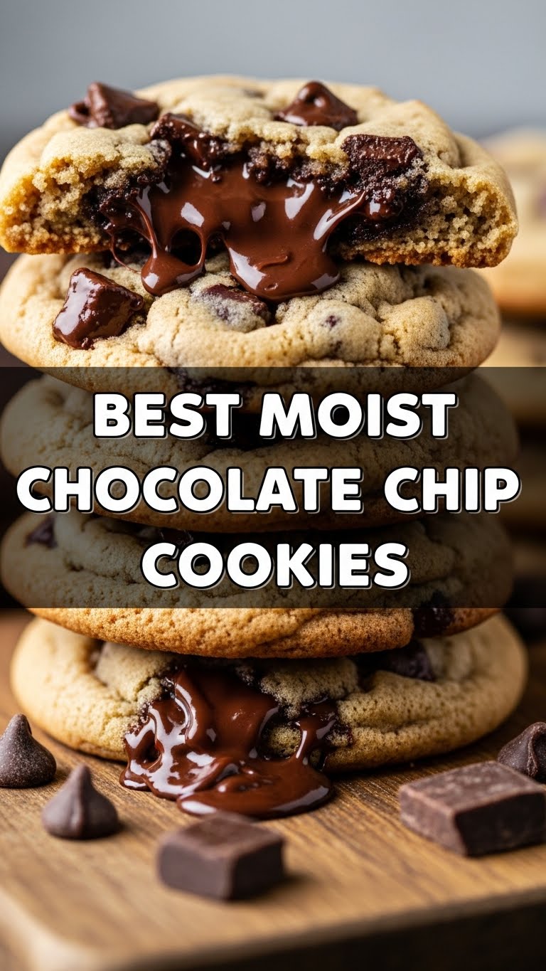 Best Moist Chocolate Chip Cookies