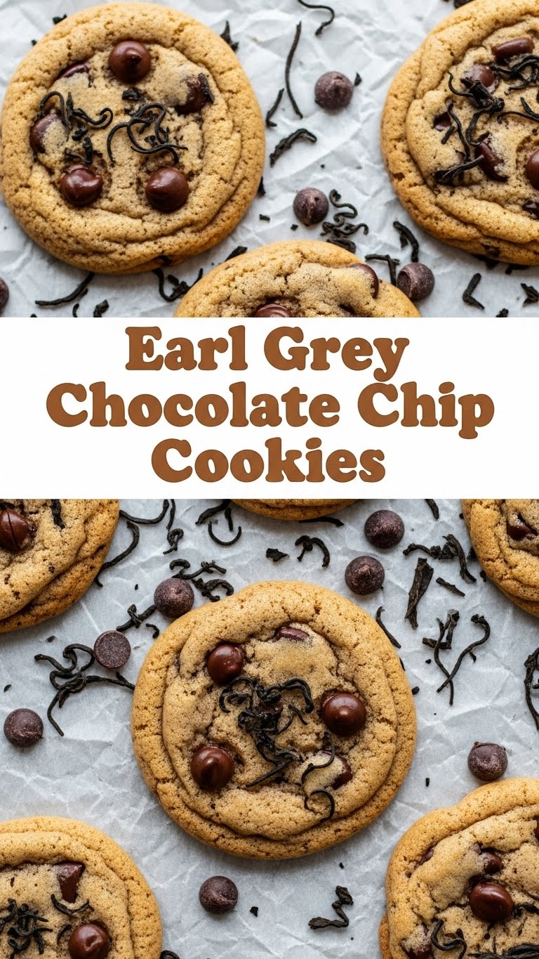 Earl Grey Chocolate Chip Cookies