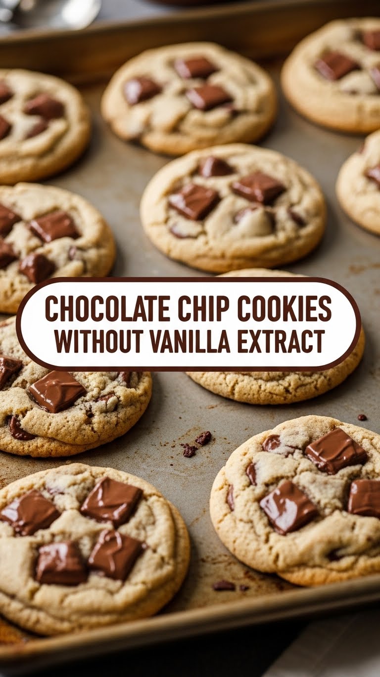 Chocolate Chip Cookies Without Vanilla Extract