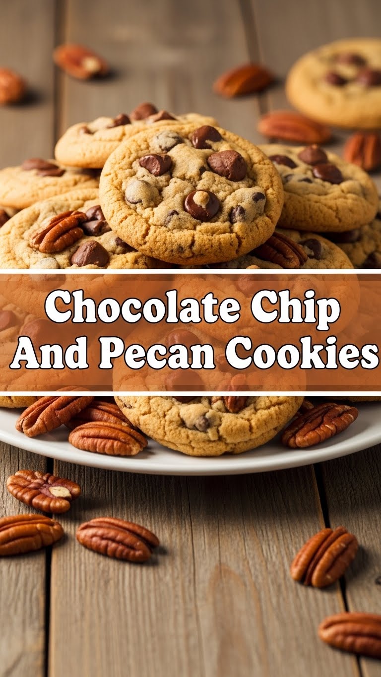 Chocolate Chip And Pecan Cookies