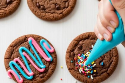 Decorate Chocolate Chip Cookies