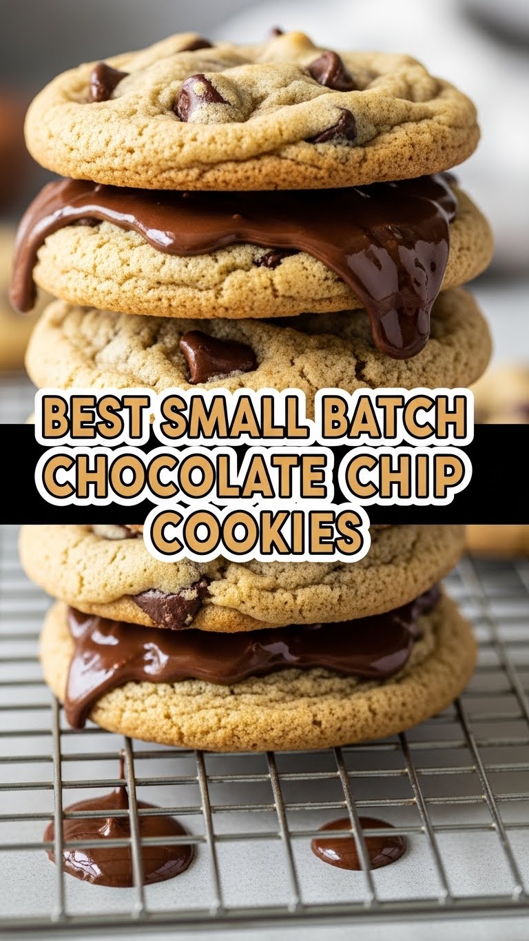 Best Small Batch Chocolate Chip Cookies