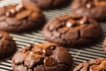 Espresso Double Chocolate Chip Cookies