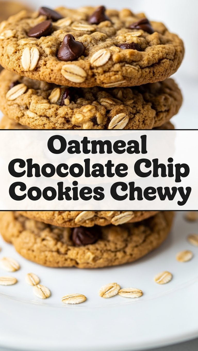 Oatmeal Chocolate Chip Cookies Chewy