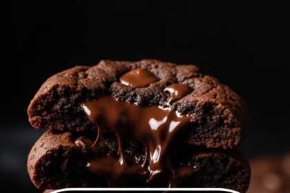 Fudgy Chocolate Chip Cookies