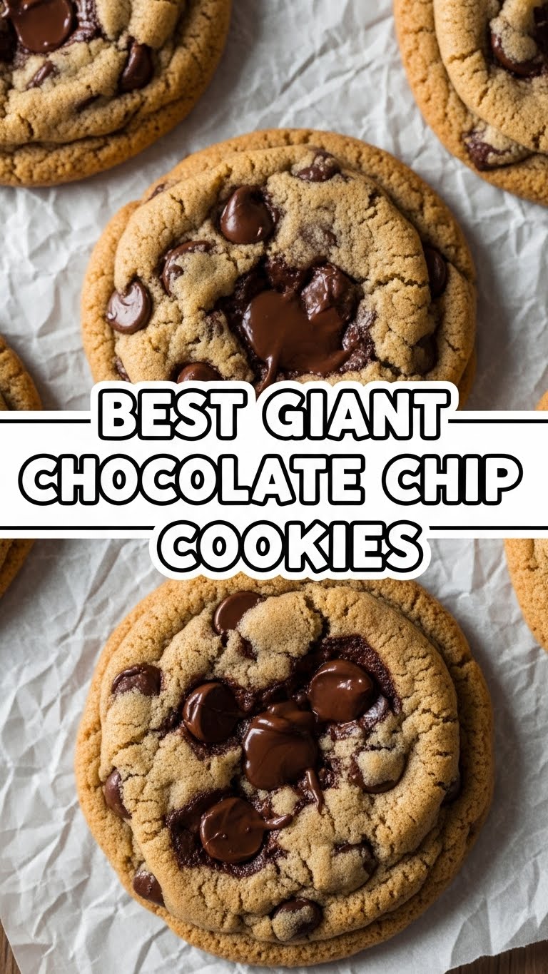 Best Giant Chocolate Chip Cookies