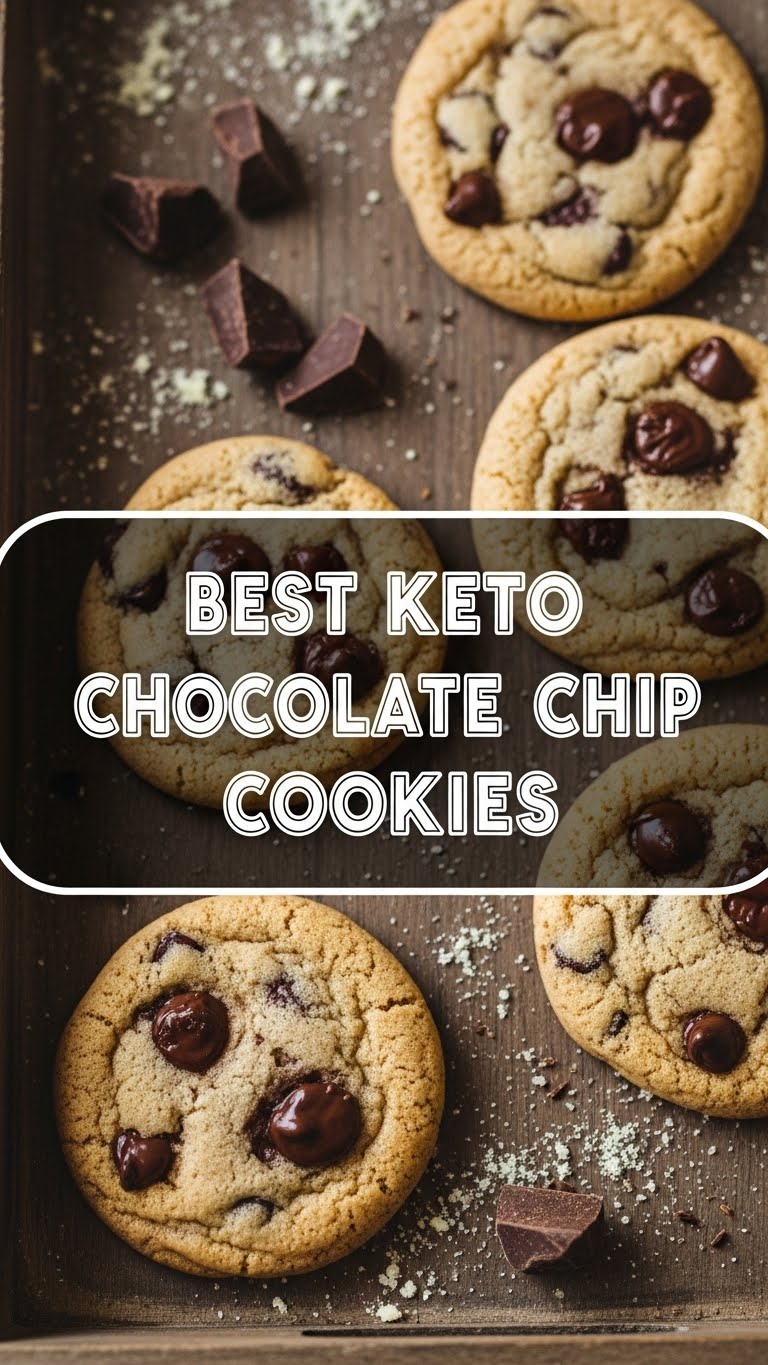 Best Keto Chocolate Chip Cookies
