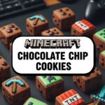 Minecraft Chocolate Chip Cookies