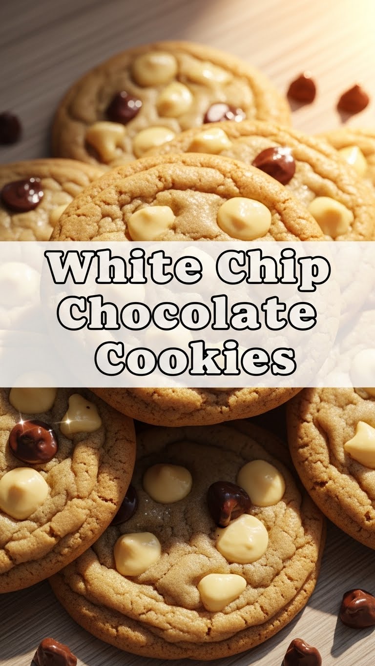 White Chip Chocolate Cookies