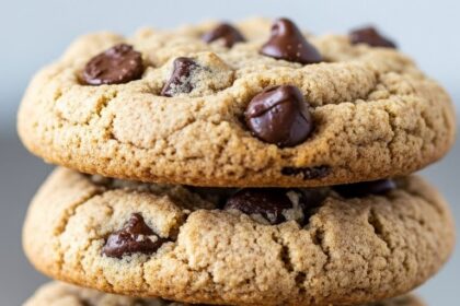 Whole Wheat Flour Chocolate Chip Cookies