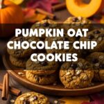 Pumpkin Oat Chocolate Chip Cookies