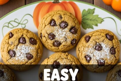 Easy Chocolate Chip Pumpkin Cookies