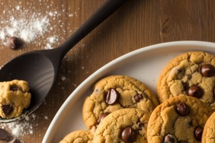 No Mixer Chocolate Chip Cookies