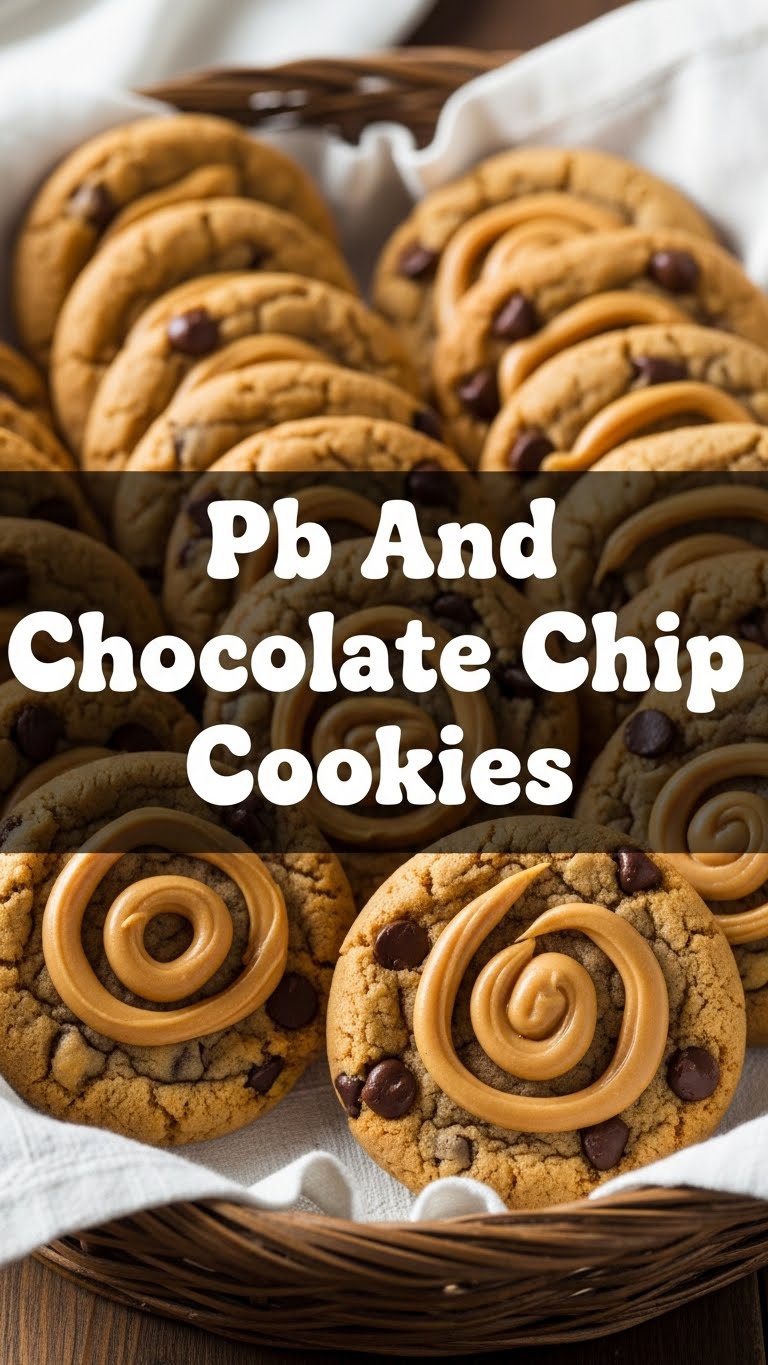 Pb And Chocolate Chip Cookies