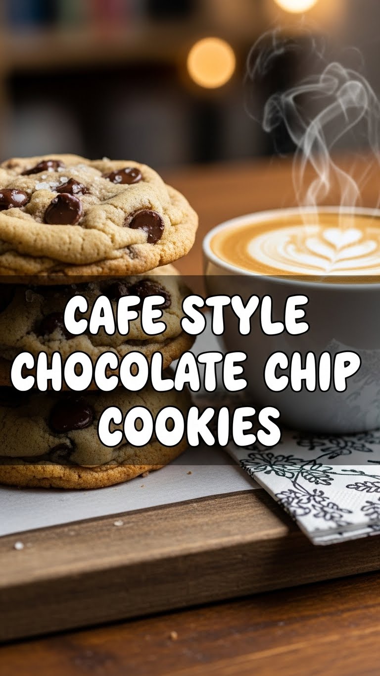 Cafe Style Chocolate Chip Cookies