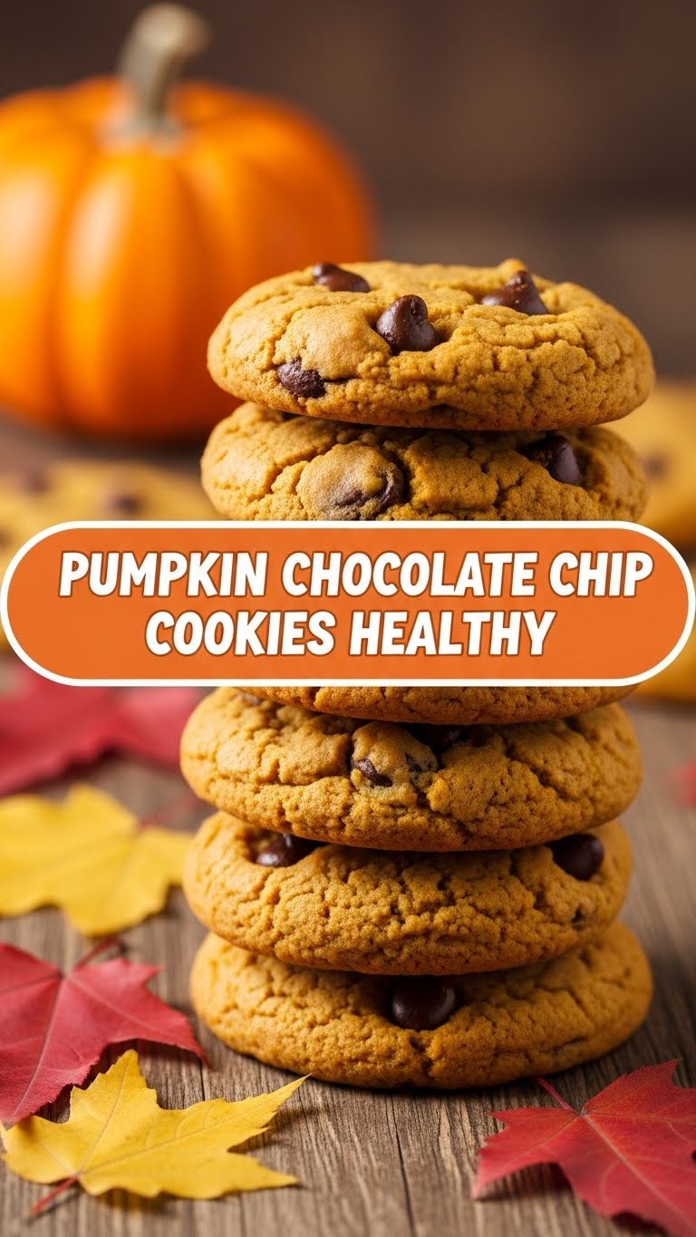 Pumpkin Chocolate Chip Cookies Healthy