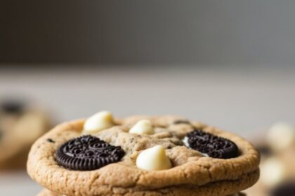Oreo And White Chocolate Chip Cookies