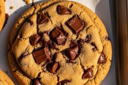 Two Huge Chocolate Chip Cookies