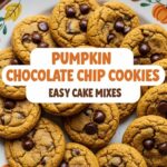 Pumpkin Chocolate Chip Cookies Easy Cake Mixes