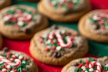 Holiday Chocolate Chip Cookies