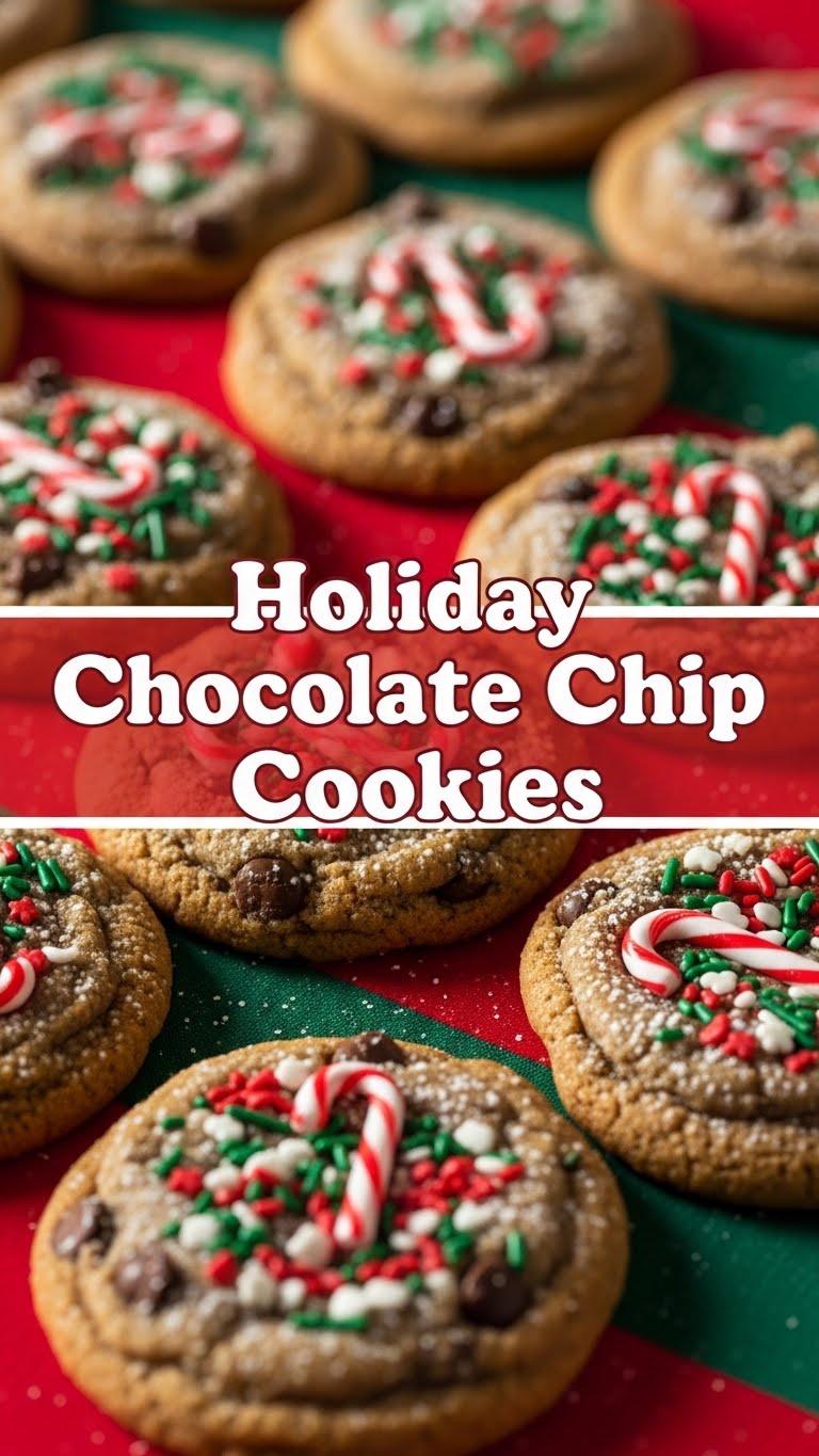 Holiday Chocolate Chip Cookies