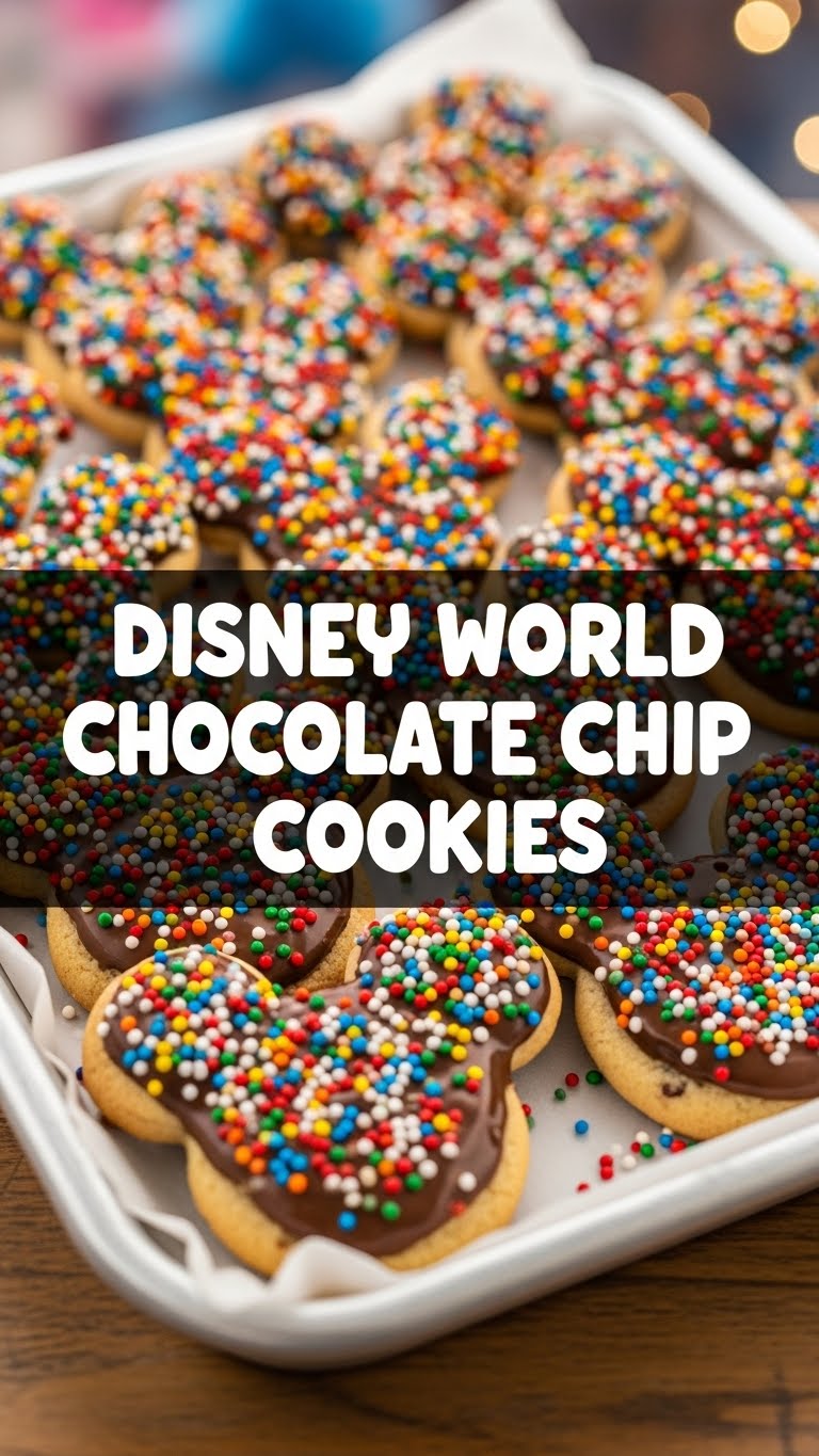 Disney World Chocolate Chip Cookies